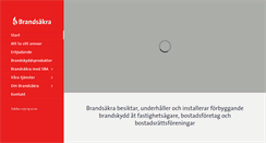 Desktop Screenshot of brandsakra.se